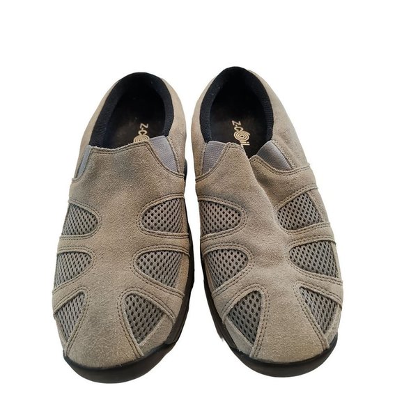 Z Coil Zueco Slip-On‎ Pain Relieving Mesh Orthotic Suede Comfort Clog Shoes SZ 8 - Picture 4 of 12